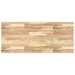 Blat de baie netratat, 120x60x4 cm, lemn masiv de acacia GartenMobel Dekor