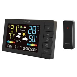 Statie meteo wireless Sencor SWS 4440 cu senzor exterior si afisaj color