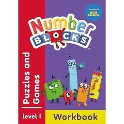 Carte de activitati Numberblocks cu jocuri si puzzle-uri, 3 ani+