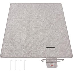 Patura picnic impermeabila SONGMICS 300x200 cm, pliabila, kaki tropical