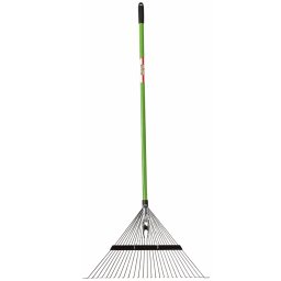 Grebla de gradina pentru frunze, reglabila, cu maner fibra de sticla 150 cm
