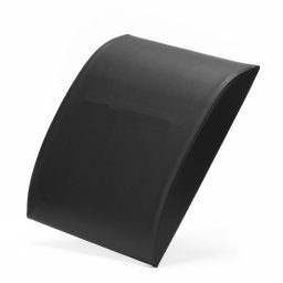 Suport lombar ergonomic pentru abdomene, fitness, 38x30x8 cm, negru