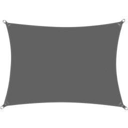Prelata de umbrire 3x2 m impermeabila cu protectie UV, gri