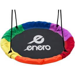 Leagan tip cuib XXL 110 cm, inaltime reglabila, suport 150 kg, multicolor