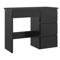 Birou calculator Beta 3 negru, 4 sertare, 94x43x75 cm, design compact