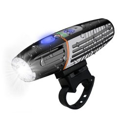 Lampa LED pentru bicicleta cu USB, impermeabila, 450 lm, 2200 mAh