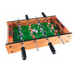 Joc fotbal de masa din lemn cu contor de goluri, 51x31x11 cm