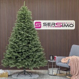 Brad artificial 3D Sersimo Alpin Select, 250 cm, realist, cu suport metalic