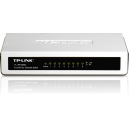 SWITCH, TP-LINK model: Desktop Switch; PORTURI: 8 x RJ-45 ; TL-SF1008D