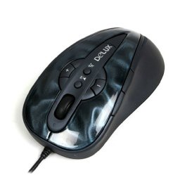 Mouse DELUX; model: DLM-900B; NEGRU; USB