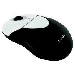 Mouse DELUX; model: DLM-326; NEGRU; PS/2