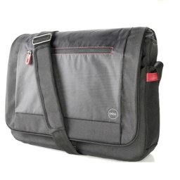 Geanta Mesager de Laptop Dell 17 Culoare Rosu si Negru DHT3T