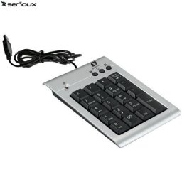 Tastatura SERIOUX; model: SRXKP-K22; layout: NUM; GRI; USB