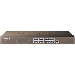 SWITCH TP-LINK; model: TL-SL1117; PORTURI: 16 x RJ-45 10/100; 1 x RJ-45 10/100/1000