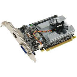 Placa video MSI 1024 MB; GDDR3; 64 bit; PCI-E 16x; NVIDIA GeForce N 210; VGA; DVI; HDMI