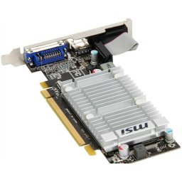 Placa video MSI 1024 MB; GDDR3; 64 bit; PCI-E 16x; NVIDIA Radeon R 5450; VGA; DVI; HDMI