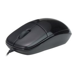 Mouse DELUX; model: DLM-371BU; NEGRU; USB