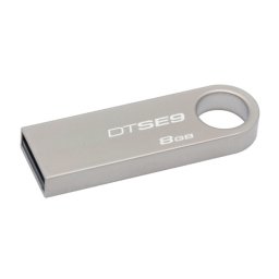 USB STICK KINGSTON; model: DTSE9H/8GB DATATRAVEL; capacitate: 8 GB; interfata: 2.0; culoare: GRI