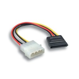 Cablu PC; mufa 5.25" M la ALIMENTARE SATA; 0.1m