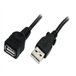 Cablu PC; USB 2.0 M la USB 2.0 F; 3m