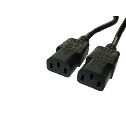 Cablu alimentare; mufa C13 M la mufa C13 F; 1.8m