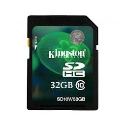 SD-HC CARD KINGSTONE; model: SD10V/32GB; capacitate: 32 GB; clasa: 10; culoare: NEGRU