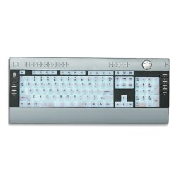 Tastatura GEMBIRD; model: KB-9140L; layout: US; ALB; USB; MULTIMEDIA