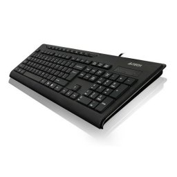 Tastatura A4TECH; model: KD-800; layout: US; NEGRU; USB; MULTIMEDIA
