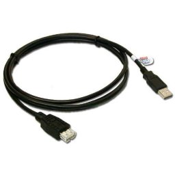 Cablu PC; USB 2.0 M la USB 2.0 F; 1.8m