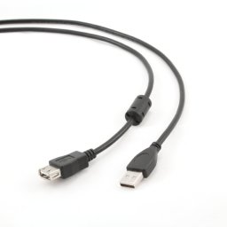 Cablu PC; USB 2.0 A M la USB 2.0 A F; 3m