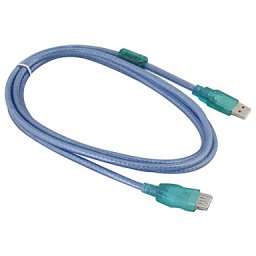 Cablu PC; USB 2.0 A M la USB 2.0 A F; 1.8m