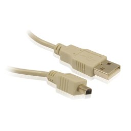 Cablu PC; USB A la mini-USB 4 pini; 2m; CC-USB-AM4P-10