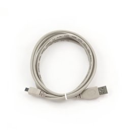Cablu PC; USB 2.0 A M la mini-USB M 8 pini; 1.8m