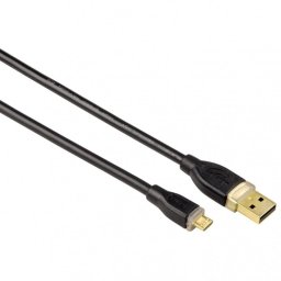 Cablu PC; USB 2.0 A M la micro-USB M; 1.5m