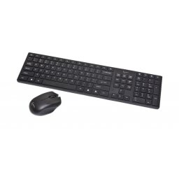 Kit Tastatura + Mouse GEMBIRD; model: KBS-V1; layout: US; NEGRU; USB; WIRELESS
