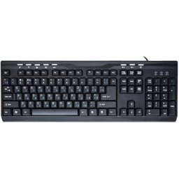 Tastatura GEMBIRD; model: KB-502-B; layout: US; NEGRU; USB; MULTIMEDIA