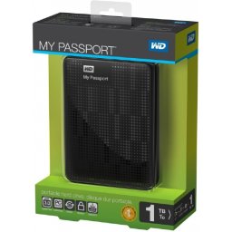 HDD EXTERN WESTERN DIGITAL; model: MY PASSPORT; 1000GB; 2.5"; USB 3.0