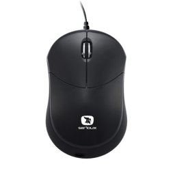 Mouse SERIOUX; model: RAINBOW680-BK; USB