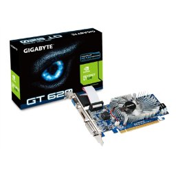 Placa video GIGABYTE 1024 MB; GDDR3; 64 bit; PCI-E 4x; NVIDIA GeForceGT 620