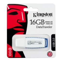 USB STICK KINGSTONE; model: DTIG3/16GB; capacitate: 16 GB; interfata: 2.0; culoare: ALB