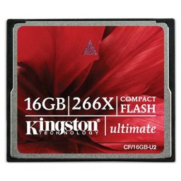 CF CARD KINGSTON; model: CF/16GB-U2; capacitate: 16 GB; culoare: NEGRU