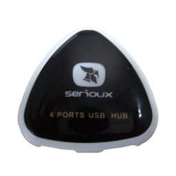 SERIOUX HUB; USB 2.0 F la 4xUSB 2.0 M; SUHB-T300