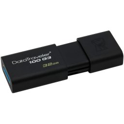 USB STICK KINGSTON; model: DT100G3/32GB; capacitate: 32 GB; interfata: 3.0; culoare: NEGRU