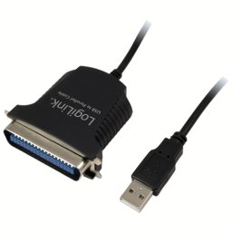 LOGILINK ADAPTOR; USB 2.0 M la PAPARALEL; AU0003C