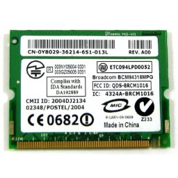 DELL LATITUDE D610 WIFI CARD 0Y8029