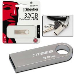 USB STICK KINGSTON; model: DTSE9H/32GB DATATRAVEL; capacitate: 32 GB; interfata: 2.0; culoare: GRI