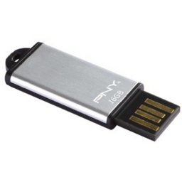 USB STICK PNY; model: FDU16GBSPORTO; capacitate: 16 GB; interfata: 2.0; culoare: ARGINTIU