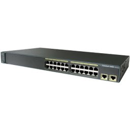 SWITCH CISCO; model: CATALYST 2960; MANAGEMENT; PORT CONSOLA; PORTURI: 8 x RJ-45 10/100/1000; REF