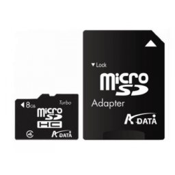 MICRO SD CARD ADATA; model: AUSDH8GCL4-RA1; capacitate: 8 GB; clasa: 4; culoare: NEGRU