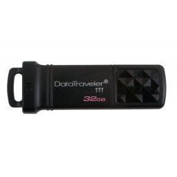 USB STICK KINGSTON; model: DT111/32GB; capacitate: 32 GB; interfata: 3.0; culoare: NEGRU